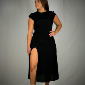 Black Midi Dress