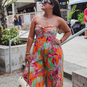 Orange Floral