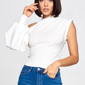 One  Long Puff Sleeve