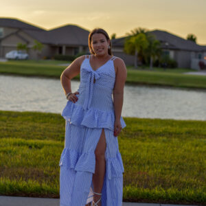 Ruffle Maxi Dress