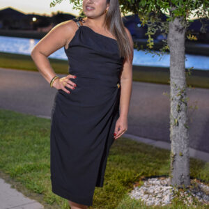 Black Skirt Set