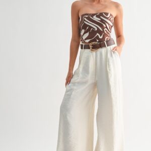 Scribble Handkerchief Scarf Top