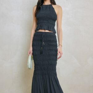 Endless Shore Smocked Mermaid Skirt