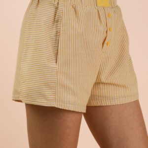 Sunshine Stripe Boxer Shorts – Yellow